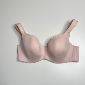 Cacique bra light pink wired